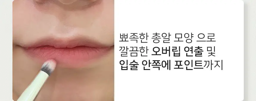 [선명한 발색]더툴랩 218 포인트 메이크업 아이 섀도우 총알 브러쉬 상세페이지 3